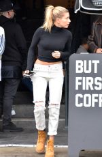 HAILEY BALDWIN Out and About in Los Angeles 01/19/2016