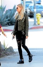 HAILEY BALDWIN Out in Los Angeles 01/21/2016