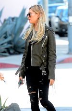HAILEY BALDWIN Out in Los Angeles 01/21/2016