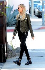 HAILEY BALDWIN Out in Los Angeles 01/21/2016