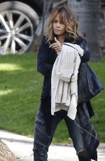HALLE BERRY Out and About in Los Angeles 01/16/2016