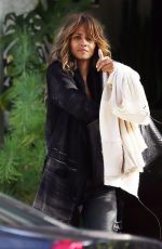 HALLE BERRY Out and About in Los Angeles 01/16/2016