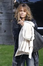 HALLE BERRY Out and About in Los Angeles 01/16/2016