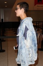 HALSEY at LAX Airport in Los Angeles 01/19/2016