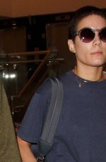 HALSEY at LAX Airport in Los Angeles 01/19/2016