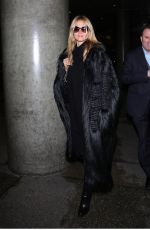 HEIDI KLUM Arrives at LAX Airport in Los Angeles 01/05/2016