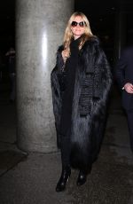HEIDI KLUM Arrives at LAX Airport in Los Angeles 01/05/2016