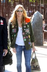 HEIDI KLUM at Airport in Sidney 01/20/2016