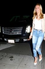 HEIDI KLUM at Matsuhisa Restaurant in Beverly Hills 15/01/2016