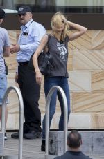 HEIDI KLUM Boards at a Boat in Sydney Harbour 01/23/2016