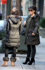 HILARIA BALDWIN Out and About in New York 01/06/2016
