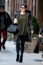HILARIA BALDWIN Out and About in New York 01/06/2016