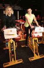 HILARY DUFF and LEA MICHELE at Soulcycle x Target Launch Event in New York 01/14/2016