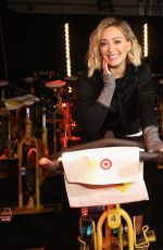 HILARY DUFF and LEA MICHELE at Soulcycle x Target Launch Event in New York 01/14/2016