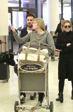 HILARY DUFF at LAX Airport in Los Angeles 01/15/2016