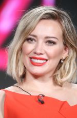 HILARY DUFF at Younger Panel 2016 Winter TCA Tour in Pasadena 01/06/2016