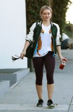 HILARY DUFF in Leggings Leaves a Gym in West Hollywood 01/29/2016