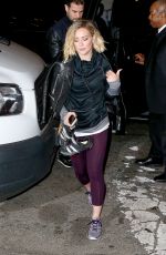 HILARY DUFF Night Out in New York 01/14/2016