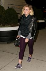HILARY DUFF Night Out in New York 01/14/2016