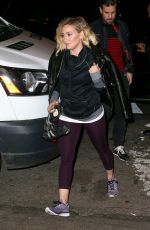 HILARY DUFF Night Out in New York 01/14/2016