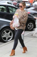 HILARY DUFF Out and About in Beverly Hills 01/19/2016