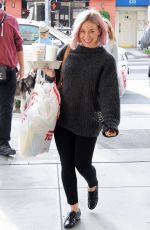 HILARY DUFF Out Shopping in Beverly Hills 01/22/2016