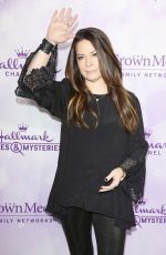 HOLLY MARIE COMBS at Hallmark Channel Party at 2016 Winter TCA Tour in Pasadena 01/08/2016