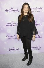 HOLLY MARIE COMBS at Hallmark Channel Party at 2016 Winter TCA Tour in Pasadena 01/08/2016
