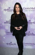 HOLLY MARIE COMBS at Hallmark Channel Party at 2016 Winter TCA Tour in Pasadena 01/08/2016
