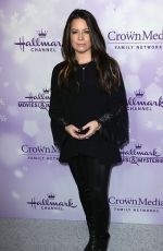 HOLLY MARIE COMBS at Hallmark Channel Party at 2016 Winter TCA Tour in Pasadena 01/08/2016