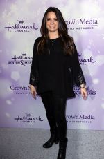 HOLLY MARIE COMBS at Hallmark Channel Party at 2016 Winter TCA Tour in Pasadena 01/08/2016