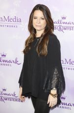 HOLLY MARIE COMBS at Hallmark Channel Party at 2016 Winter TCA Tour in Pasadena 01/08/2016