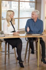 HOLLY WILLOGHBY at This Morning TV Show in London 01/04/2016