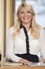 HOLLY WILLOGHBY at This Morning TV Show in London 01/04/2016