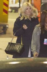 HOLLY WILLOUGHBY Leaves Fountain Studios in London 01/17/2016