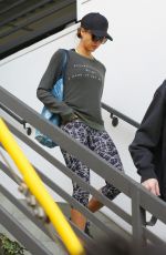 JESSICA ALBA Heading to a Gym in Los Angeles 01/03/2016