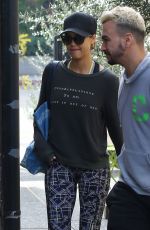 JESSICA ALBA Heading to a Gym in Los Angeles 01/03/2016
