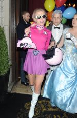 PIXIE LOTT at Cartoon-themed Party Celebrating Her 25th Birthday in London 01/12/2016