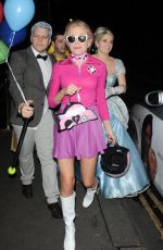 PIXIE LOTT at Cartoon-themed Party Celebrating Her 25th Birthday in London 01/12/2016