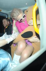 PIXIE LOTT at Cartoon-themed Party Celebrating Her 25th Birthday in London 01/12/2016