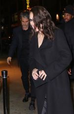 WINONA RYDER Night Out in New York 01/18/2016