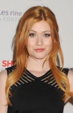 KATHERINE MCNAMARA at LA Art Show and Los Angeles Fine Art Show’s 2016 Opening Night Premiere Party 01/27/2016