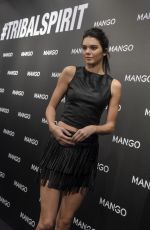 KENDALL JENNER at Tribal Spirit by Mango Photocall in Barcelona 01/28/2016