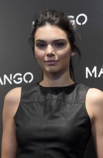 KENDALL JENNER at Tribal Spirit by Mango Photocall in Barcelona 01/28/2016