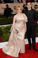CHRISTINA HENDRICKS at Screen Actors Guild Awards 2016 in Los Angeles 01/30/2016