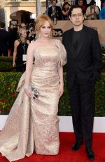 CHRISTINA HENDRICKS at Screen Actors Guild Awards 2016 in Los Angeles 01/30/2016