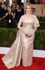 CHRISTINA HENDRICKS at Screen Actors Guild Awards 2016 in Los Angeles 01/30/2016