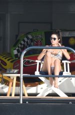 KENDALL JENNER in Bikini on the Yacht in St. Barts 01/01/2016