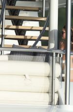KENDALL JENNER in Bikini on the Yacht in St. Barts 01/01/2016