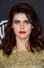 ALEXANDRA DADDARIO at Instyle and Warner Bros. 2016 Golden Globe Awards Post-party in Beverly Hills 01/10/2016